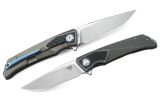 Ножи складные SKY HAWK BT1804. Сталь порошковая CPM® S35VN™. Рукоять Titan + Carbon fiber. BESTECH KNIVES.