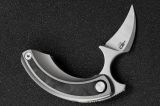 Складной нож STRELIT BT2103D. Сталь порошковая M390. Рукоять Titanium+Carbon fiber. BESTECH KNIVES.
