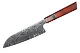 Кухонный нож XIN Cutlery XC122 Santoku — Поварской нож «Сантоку», в ламинате (дамаск 67сл.)