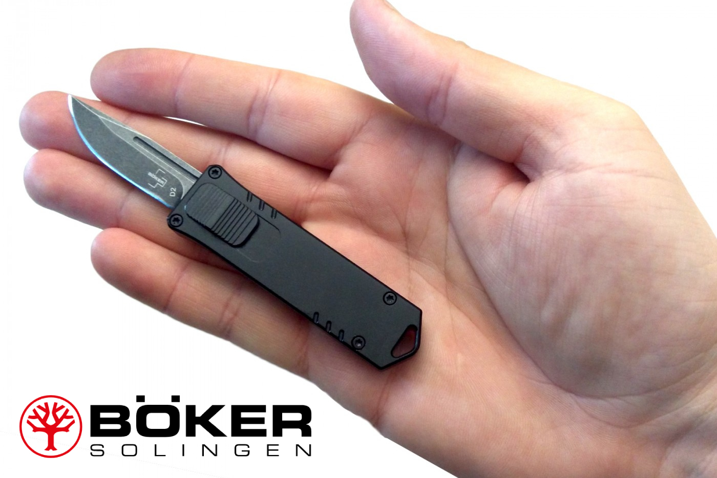 Boker 06EX270 USB OTF — Автоматический нож (фронталка)
