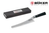 Кухонный нож для ХЛЕБА Böker Damascus Black Bread Knife (модель: Бокер 130423DAM) 23 см.