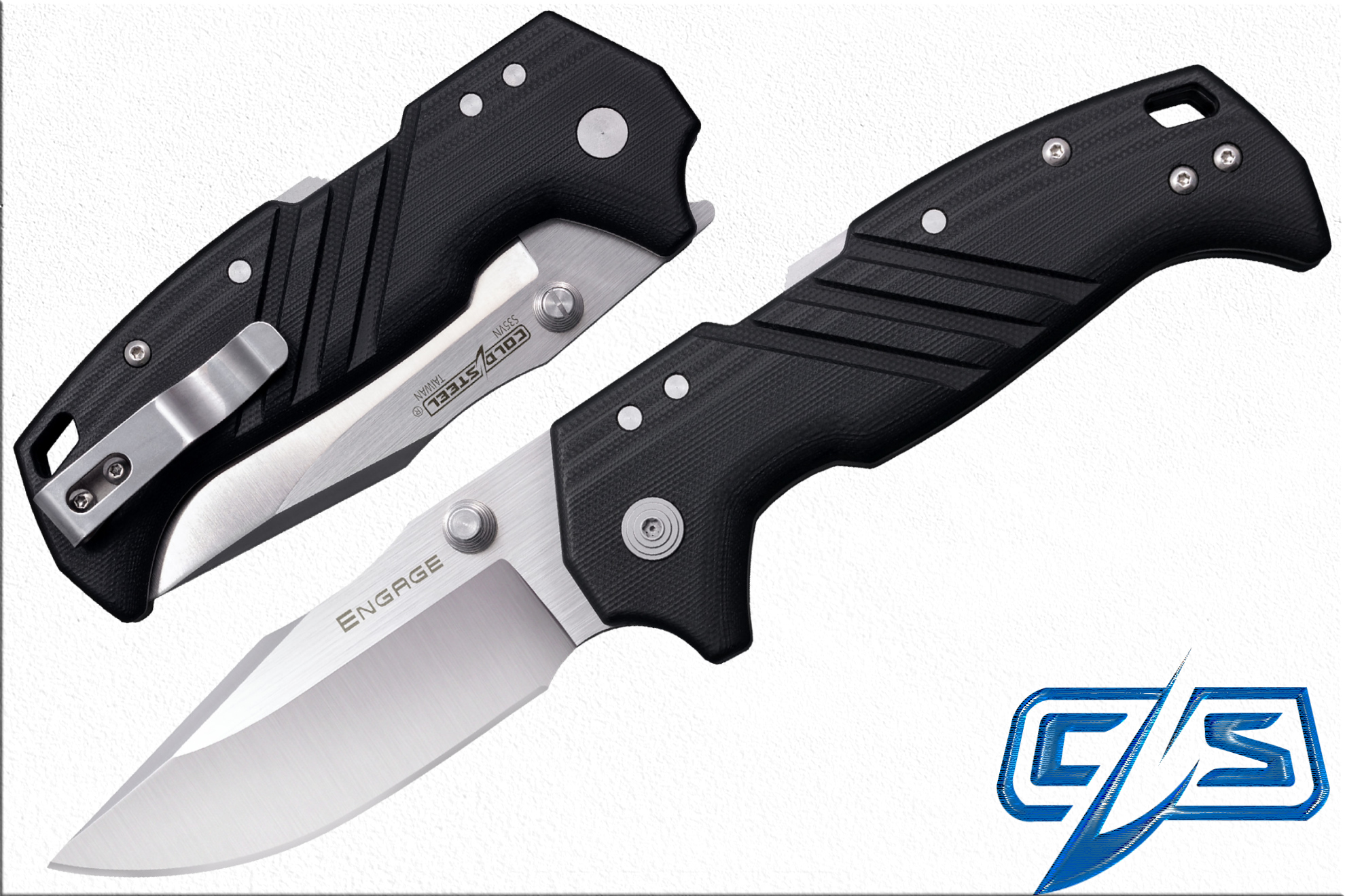 Cold Steel 35DPLC Engage — Складной нож, из S35VN, с замком Atlas Lock