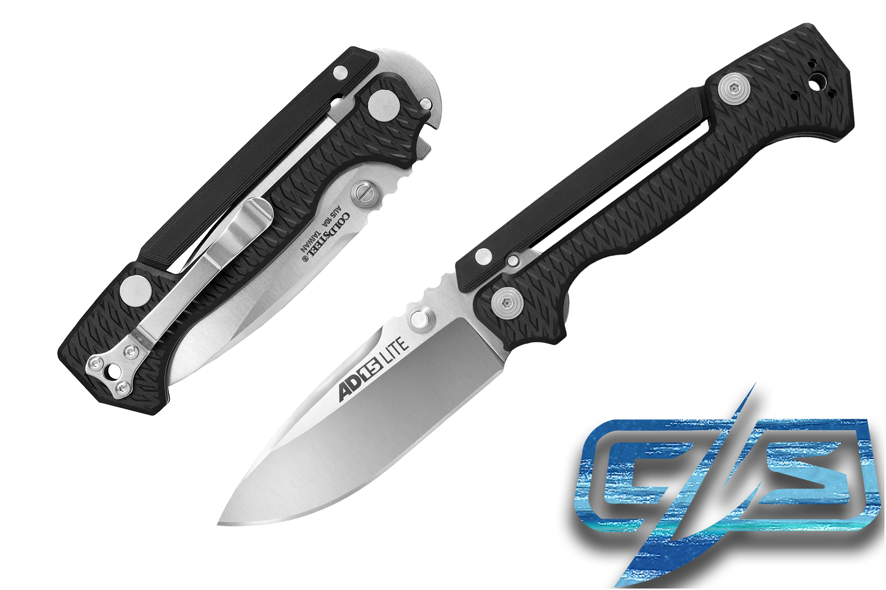Складной нож Cold Steel 58SQL AD-15 Lite (Чёрного цвета)