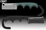 Нож-шейник CRKT «Minimalist®»  Cleaver 2383. Сталь молибден-ванадиевая, G-10/Микарта.