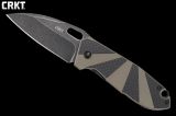 Компактный складной нож CRKT 2440 «Heron». Нержавеющая сталь / G10 / Carbon fiber.