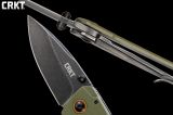 Складной нож CRKT 2520 «TUNA™» — сталь коррозионностойкая легированная. Рукоять нержавеющая сталь + накладка G10.