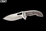 Складной нож CRKT 5470 «Fossil™» — флиппер в первобытном стиле от легендарного Флавио Икома. 8Cr13MoV/G10.