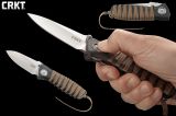Складной нож CRKT 6235 «Parascale™» с системой фиксации Deadbolt™ Lock. Сталь D2 / рукоять GRN.