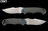 Флиппер CRKT 7920 «P.S.D.™» — нож-резак на каждый день. Сталь 1.4116. Рукоять G10 + Carbon fiber.