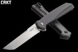 Флиппер CRKT K500GXP «Helical™» — складной нож с клинком Танто и рукоятью из алюминия.