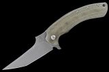Нож складной «GECO BASTINELLI» FX-537SW. Сталь Bohler N690. Рукоять Микарта. Fox Knives.