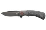 Нож складной FX-F2017R 40 ANNIVERSARY. Сталь Bohler M390 Microclean®. Рукоять Titan+Carbon fiber. Fox Knives.