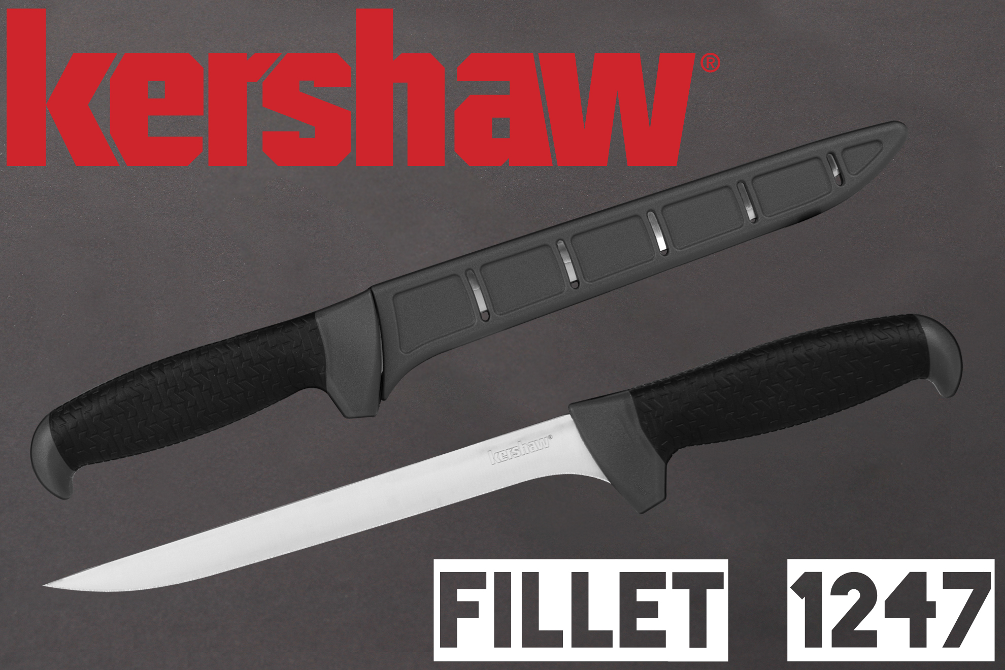 Kershaw 1247 Fillet — Классический (7,5 дюймов) нож-филейник 191мм для пластования рыбы и нарезки рыбного филе.