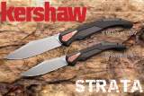 Складные ножи Kershaw Strata — Cовременный вариант навахи (в техностиле и 2-х размерах), с флиппером
