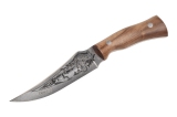 Дерзкий нож „Кизляр“ — «Клык-2» (с острым кончиком), для охоты и туризма.