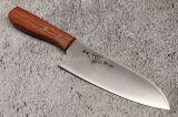 Японский кухонный нож Сантоку MSC MS-300, Masahiro. Сталь MBS-26, рукоять Pakka wood.