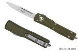 Автоматические фронтальные выкидные ножи Microtech «UTX-70» 148/149. Сталь порошковая M390/204P/Elmax. Knifemaker A. Marfione.