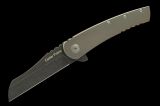Нож складной Ontario Knife 8875 «Carter Prime». Сталь клинка инструментальная D2. Рукоять титановый сплав.