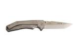Нож складной Rockstead REN-ZDP. Клинок из порошковой стали ZDP189, рукоять карбон/титан.