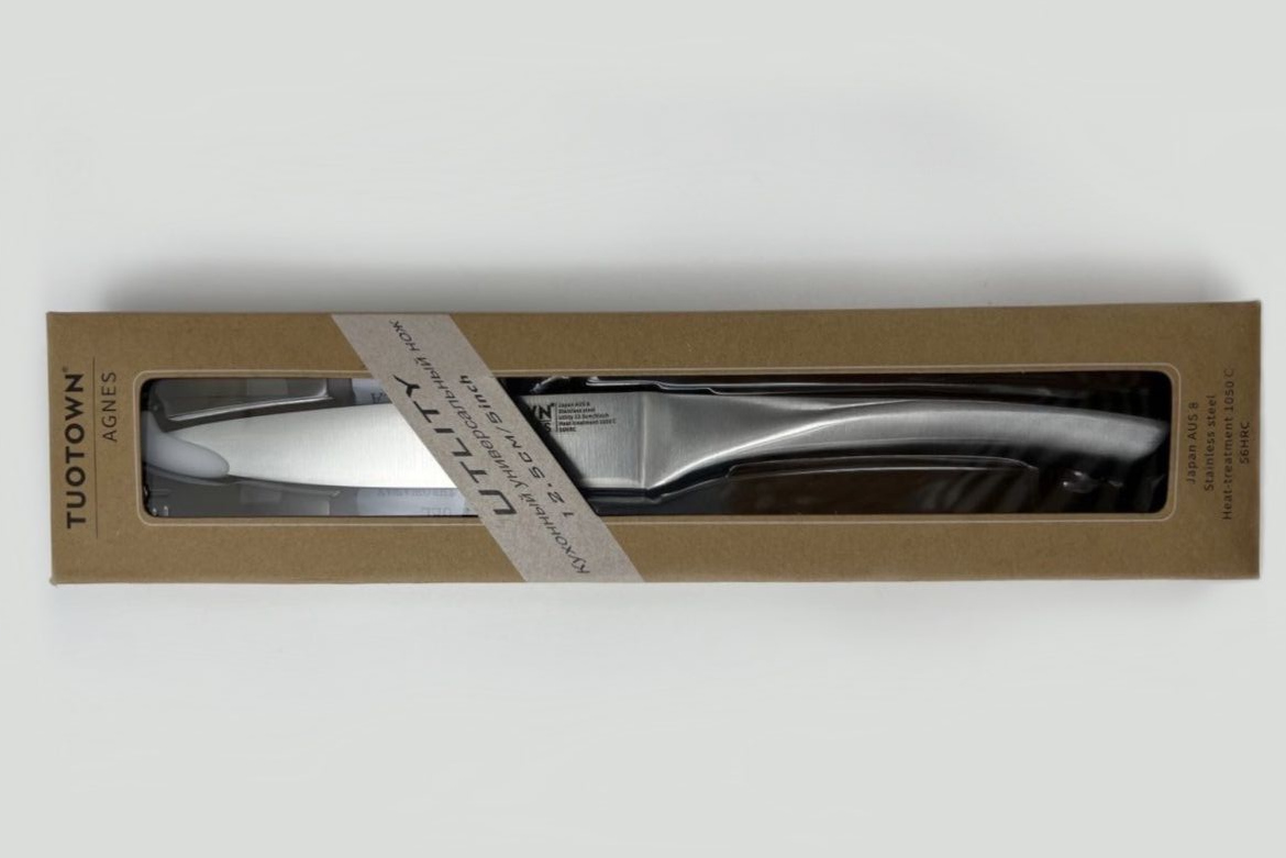 «Универсал» 105009 Agnes TuoTown — Кухонный нож UTILITY (из стали AUS-8) 12,5 см.