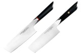 Накири Fermin — 2 модели ножей Nakiri (поварской нож TuoTown из стали 1.4116), 16 см.
