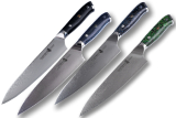 Поварские Шеф-Ножи TUOTOWN T/F/G 618001, VG10 дамаск, ( CH200 — Кухонный нож 20 см).