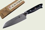 Универсальный поварской нож TuoTown D.JS 615008 (U120 в стиле santoku), 12 см.