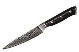 Универсальный кухонный нож TUOTOWN U120 TX-D3, VG10 дамаск, рукоять G10, 12 см.