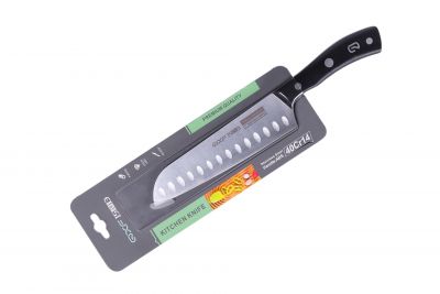 Сантоку QXF R-4257 (поварской нож из стали 40Cr14) 18 см.