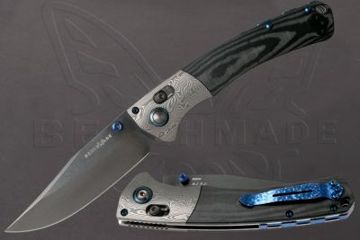 Benchmade 15080BK-191 Crooked River — Коллекционный складной нож Gold Class'а, Limited Edition.