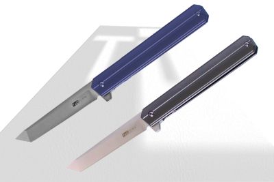 Складные Танто-Ножи — TUOTOWN TDT, EDC с флиппером (клинок из D-2, рукоять титан)