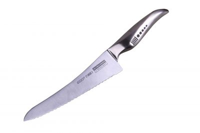 QXF R-5338 — Кухонный нож для ХЛЕБА (из нерж.стали 50CR15MOV) 20 см.