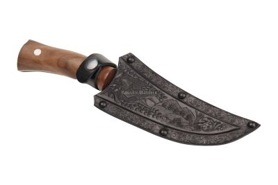 Дерзкий нож „Кизляр“ — «Клык-2» (с острым кончиком), для охоты и туризма.