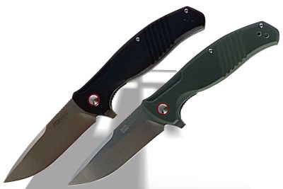 Складные ножи TUOTOWN JJ047 — Флиппер (Клинок с фальшьлезвием, из D-2, рукоять из G10)